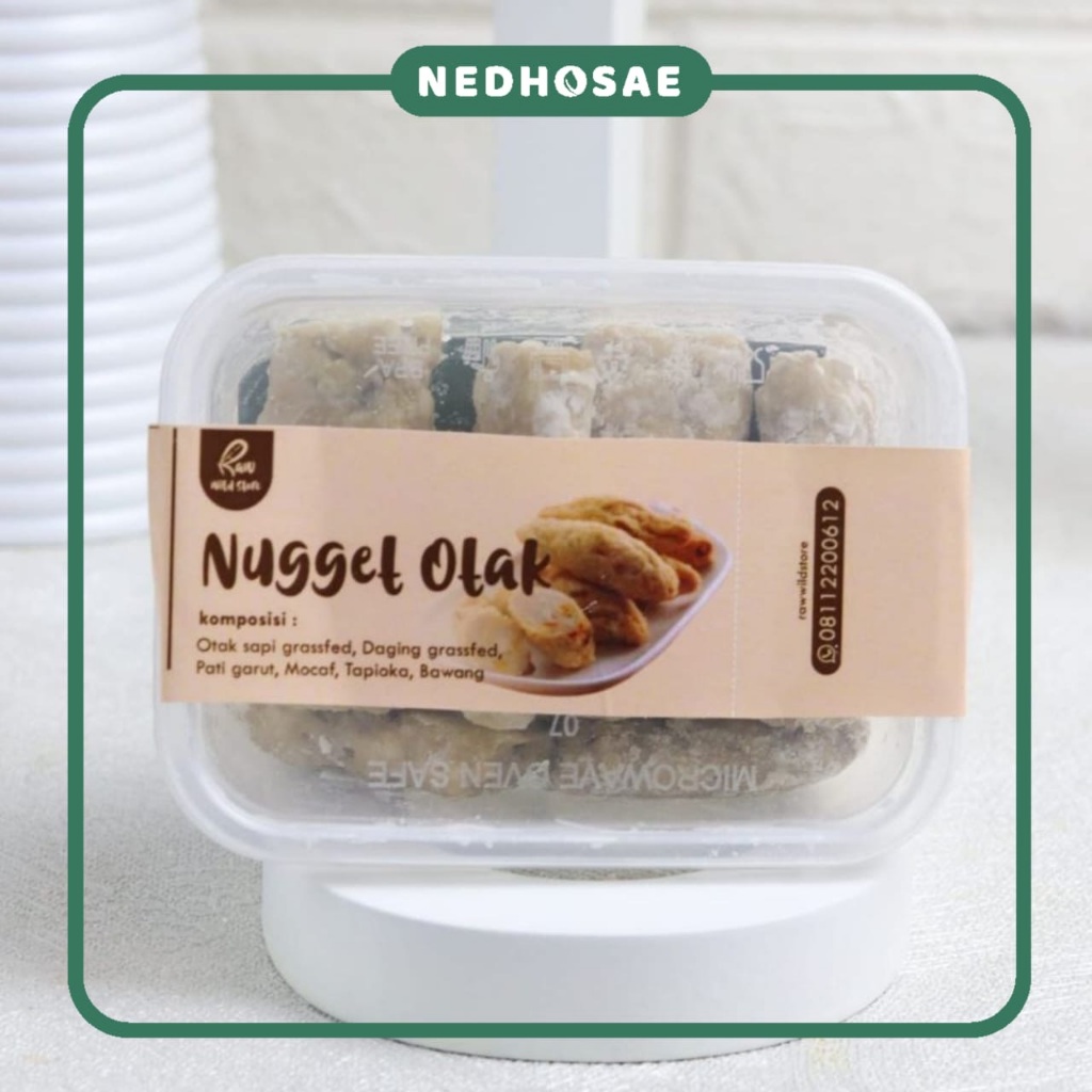 

RAW WILD STORE | NUGGET OTAK | MPASI SEHAT NATURAL GLUTEN FREE MSG FREE NO MSG NO PENGAWET