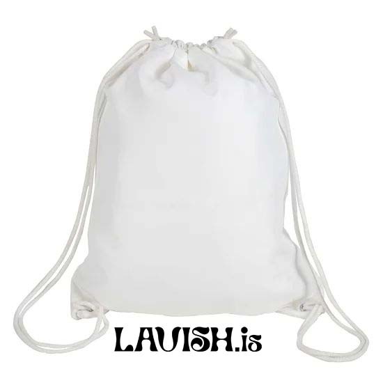 LVH TAS SERUT PUTIH KANVAS POLOS