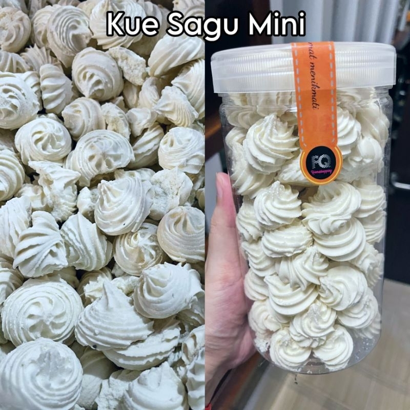 

Snack Kue Sagu Susu Mini