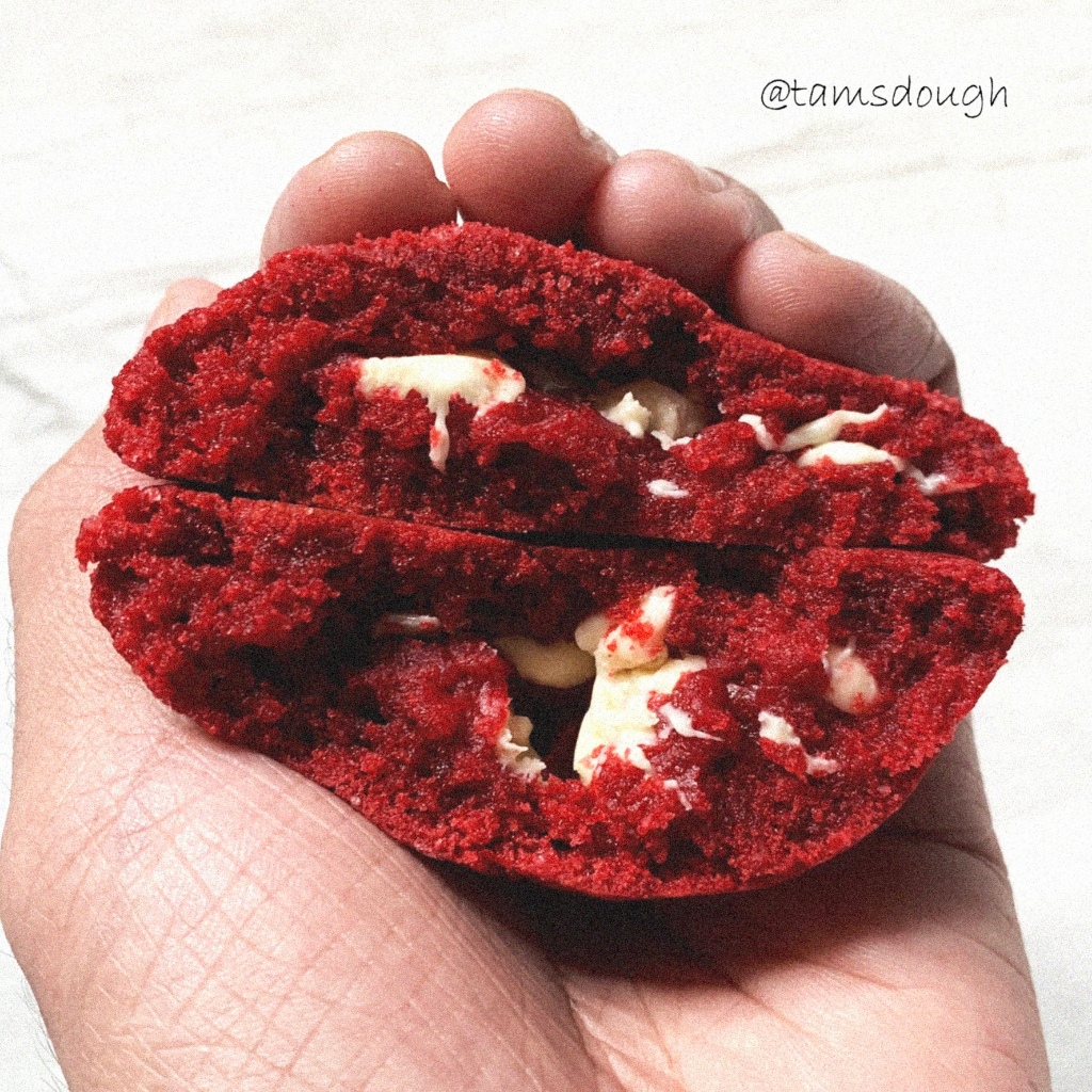 

Red Velvet Cookie + White Chocolate Chip - Scarlet