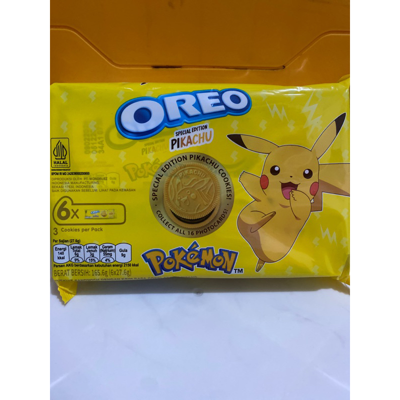 

Oreo Pikachu Special Edition 6 x 27.6 gram