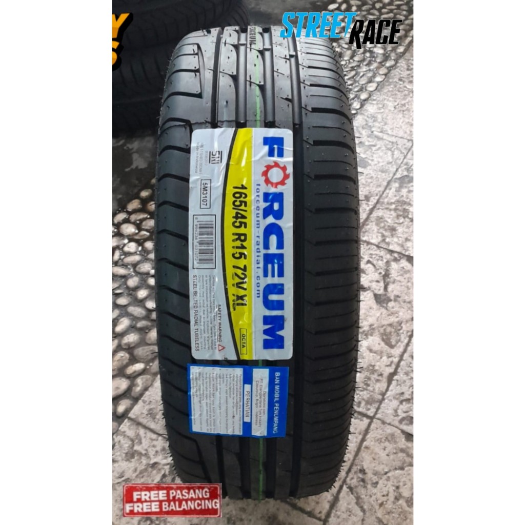 Ban Mobil Merk Forceum Octa ukuran 165 45 R16 Forceum octa 45 165 Ring 15
