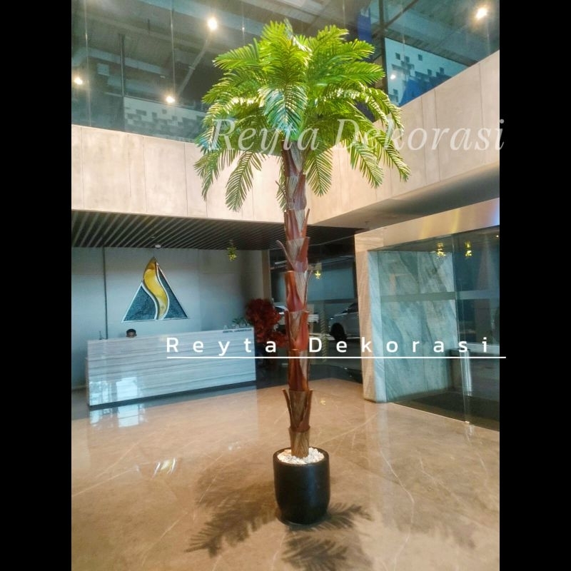 pohon kurma Tinggi 3mtr event dekorasi/ palem jumbo pohon palem besar artificial