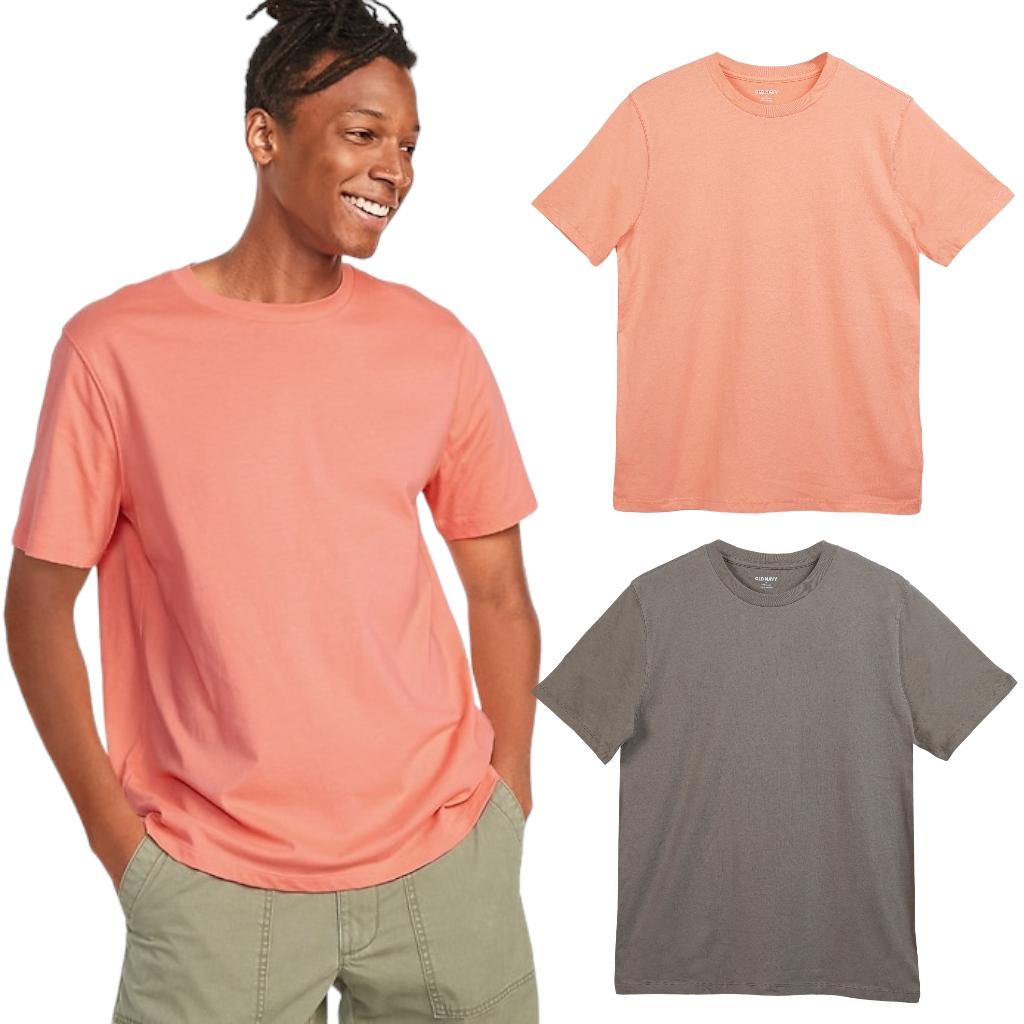 [AMM 16] Kaos Polos Pria Lengan Pendek - ON Soft Washed Crew Neck T shirt