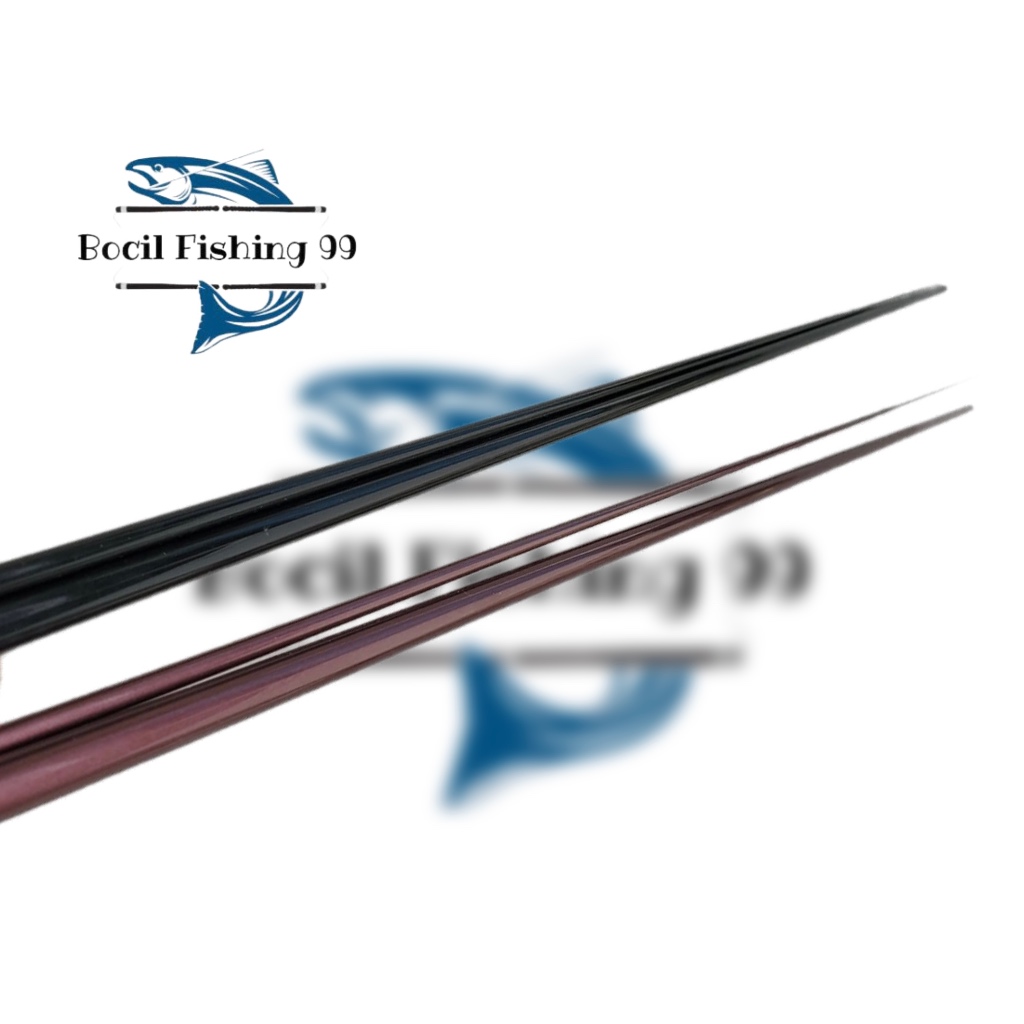 Blank hollow joran scorpion two section - carbon blank sambung tengah