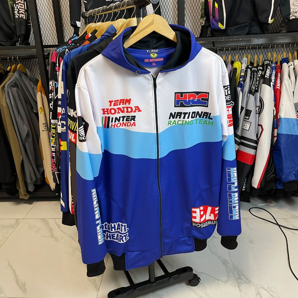 JAKET RACING FLASH/JAKET RACING/JAKET MOTOR/JAKET TEAM HONDA