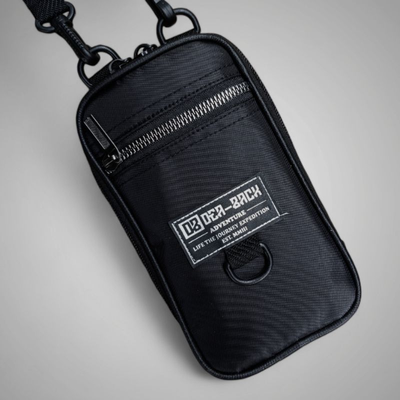 Tas Hp Kalung | Waist Bag Pria Bahu  | Tas Selempang Pria Tempat Hp | Tas Pria Kalung Hp Multifungsi