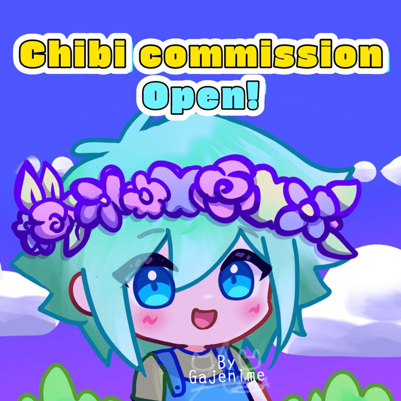 chibi commission art by Gajenime