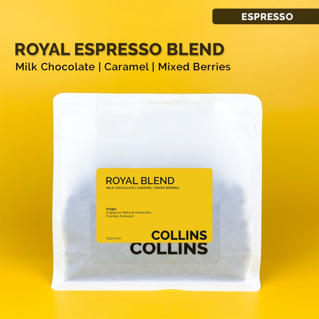 

Royal Blend | Espresso Blend Specialty Coffee | Collins Roasters
