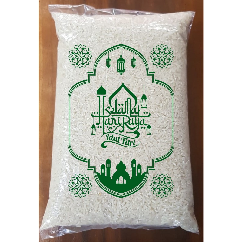 Plastik Beras Zakat Fitrah 3Kg - Plastik Beras untuk Ramadhan Berbagi Idul fitri