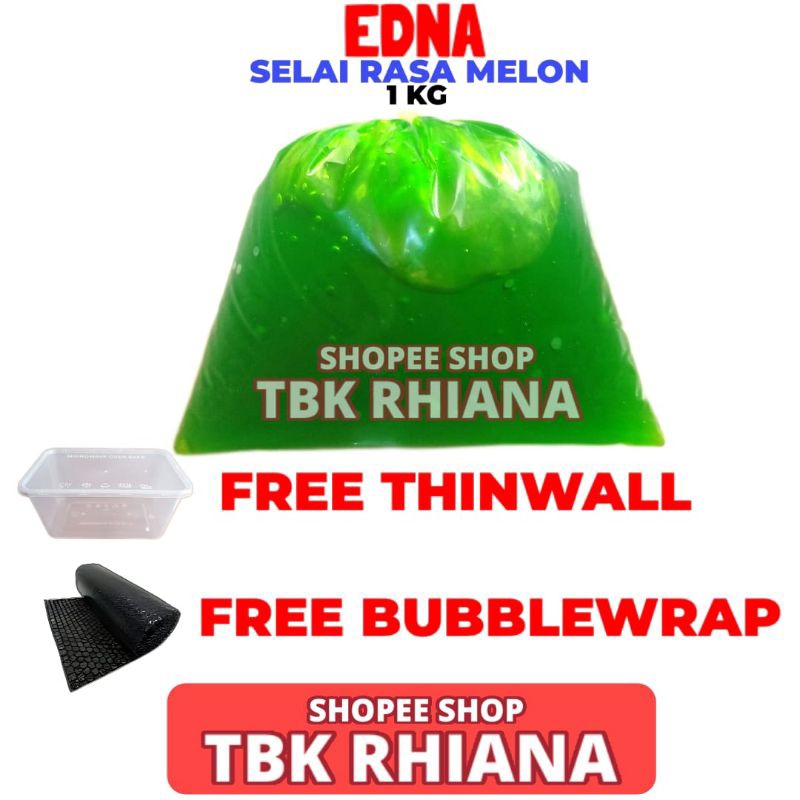 

Selai Filling Isian Edna Rasa Melon 1 KG Repacked