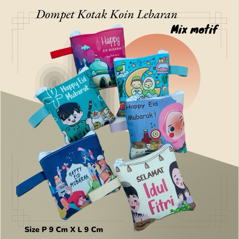 

Dompet Ampau Lebaran THR Series Koin kecil isi 12 pcs