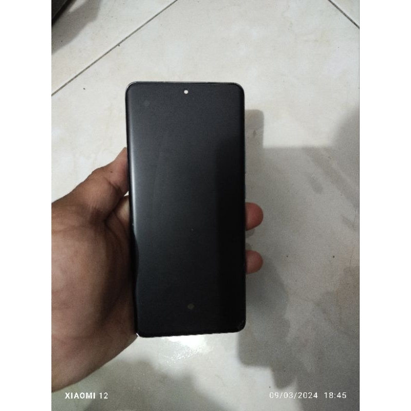 LCD xiaomi 12 retak normal tested biru