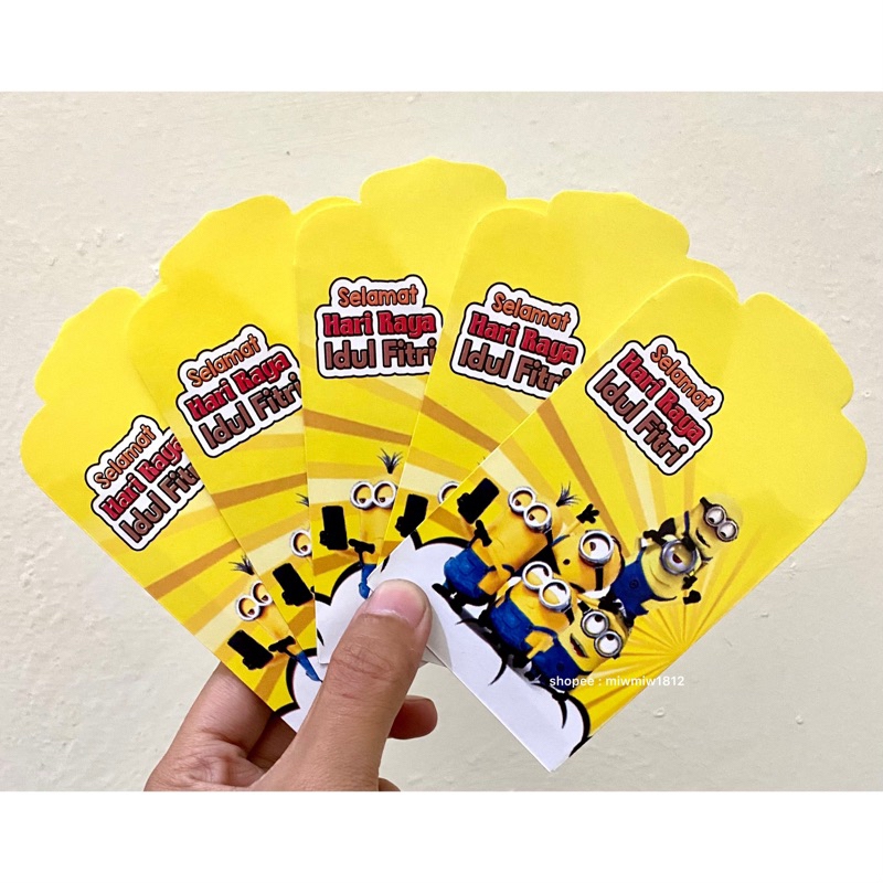

AMPLOP LEBARAN - AMPLOP MINION - ( SIZE MEDIUM - HARGA PER PACK ISI 10 PCS ) - AMPLOP TERBARU - AMPLOP AESTHETIC - AMPLOP ESTETIK - AMPLOP VIRAL - AMPLOP TERBARU - AMPLOP TERMURAH