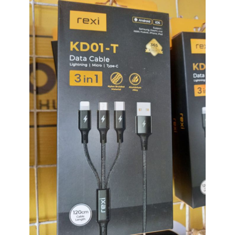Data Cable 3 in 1 KD01-T