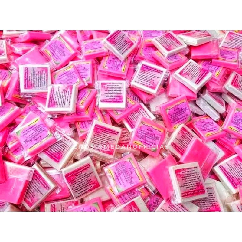 SABUN SUSU VIRAL per lusin 12s COLLAGEN ORANGE, PUTIH DAN PINK AYU JUMBO