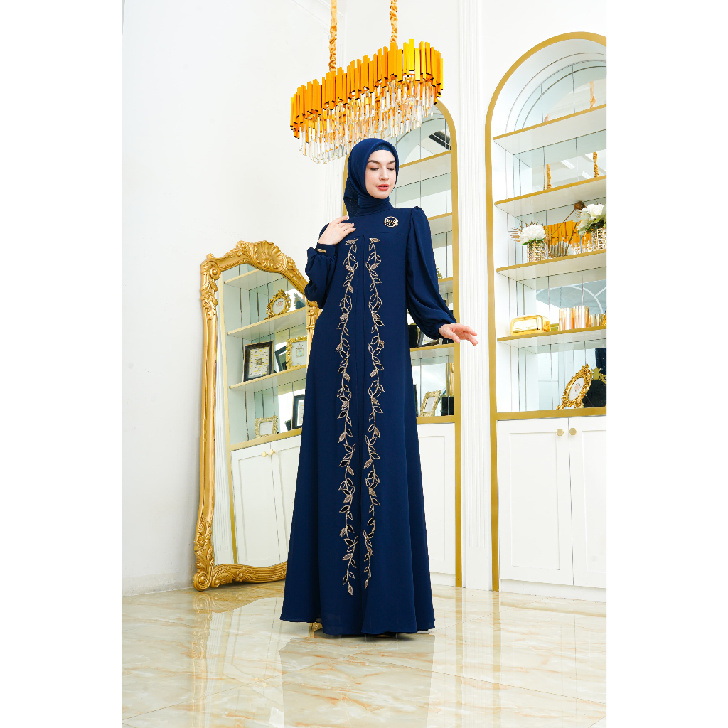 Baju Gamis Yolanda Dress Only by Wwiek Muslimah