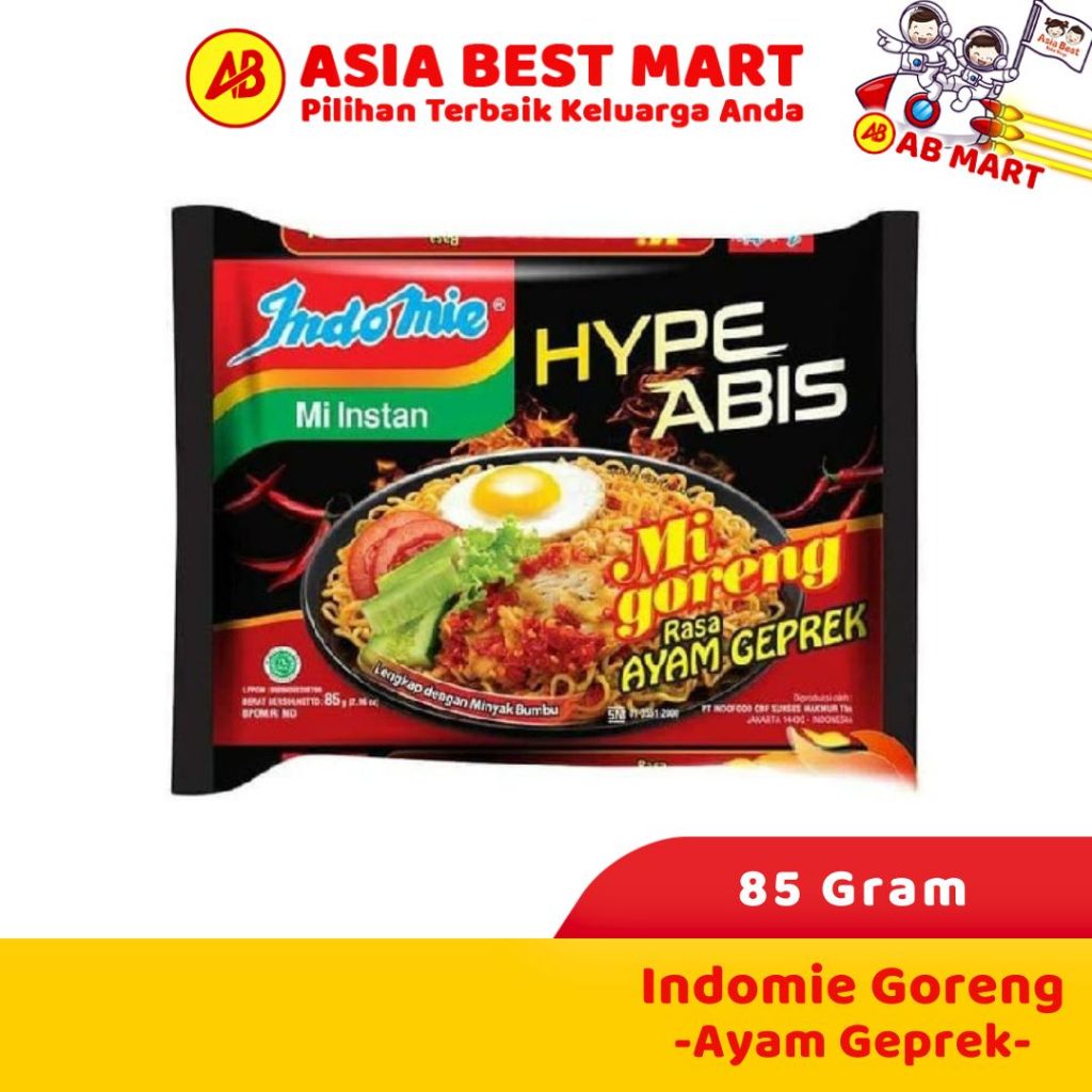 

Indomie Goreng Ayam Geprek 85 Gr/ Mie Instant/ Mie