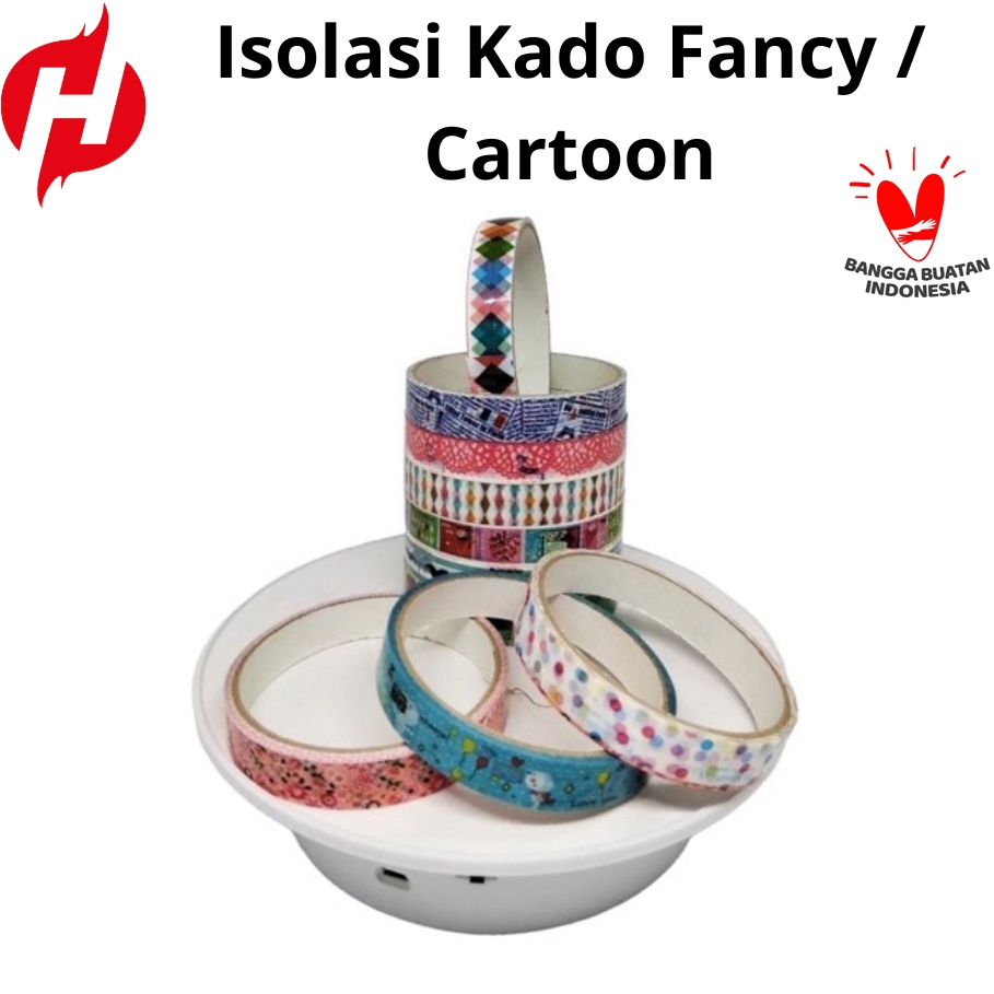 

Solatip gambar / 15mm*15 yard Isolasi atk stationery tape_______094
