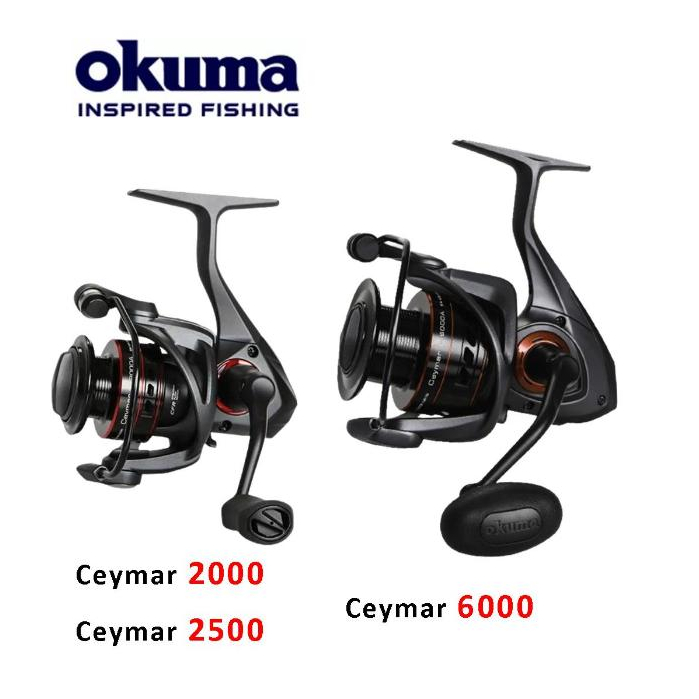 Okuma ceymar A 2000 - A 2500 - A 6000  Reel badak