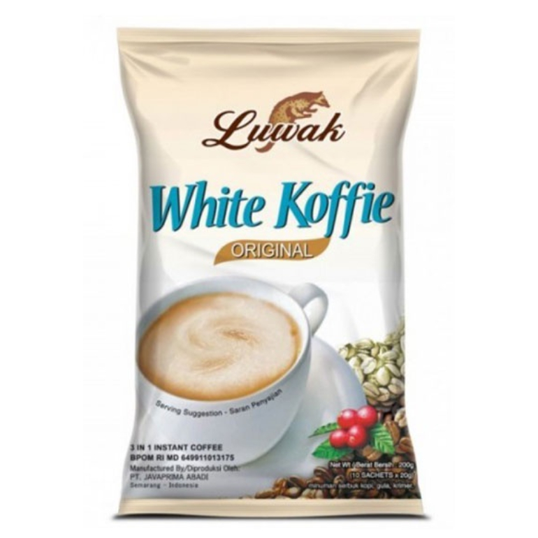 

KOPI LUWAK WHITE COFFEE SACHET ISI 20 GR - KOPI