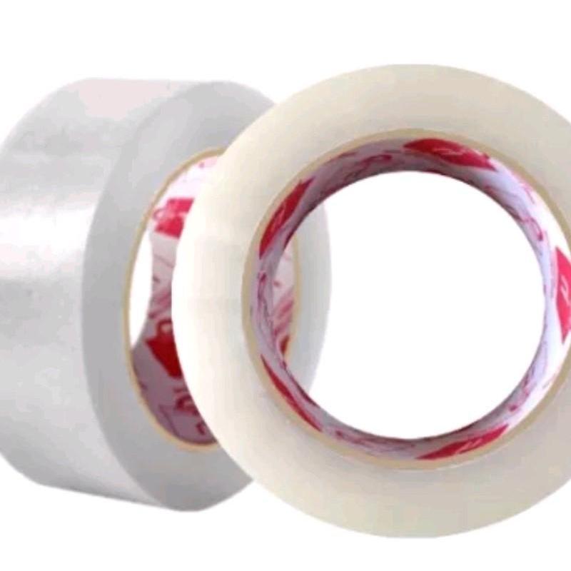 

Lakban Bening 90Yard Isolasi selotip clear tape 45MM Daya Lengket kuat lakban coklat Fragile