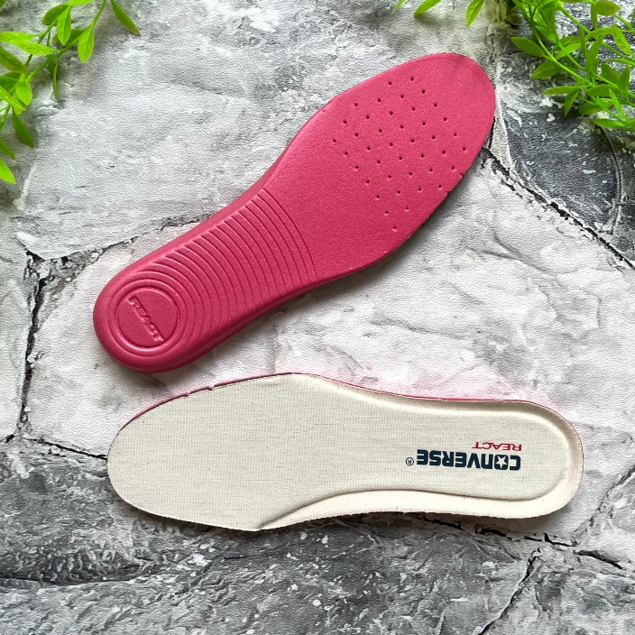 Bantalan Alas Kaki Empuk Insole Sepatu – Untuk Pria Wanita CONVERSE REACT - TERSEDIA UKURAN - SIZE 3