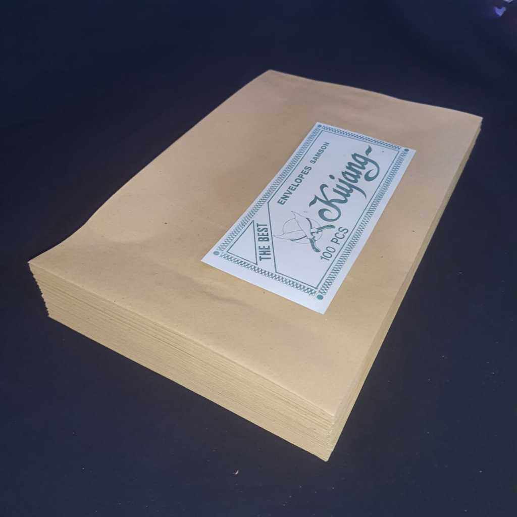 

amplop Samson e kujang coklat besar ekstra extra folio 27,5x 39