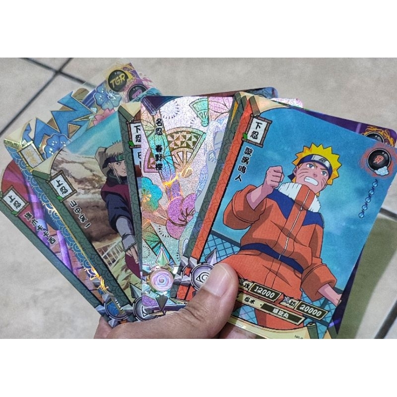 Isi 10 Kartu Naruto Kayou/ Naruto Kayou Card Mix TCG/CCG