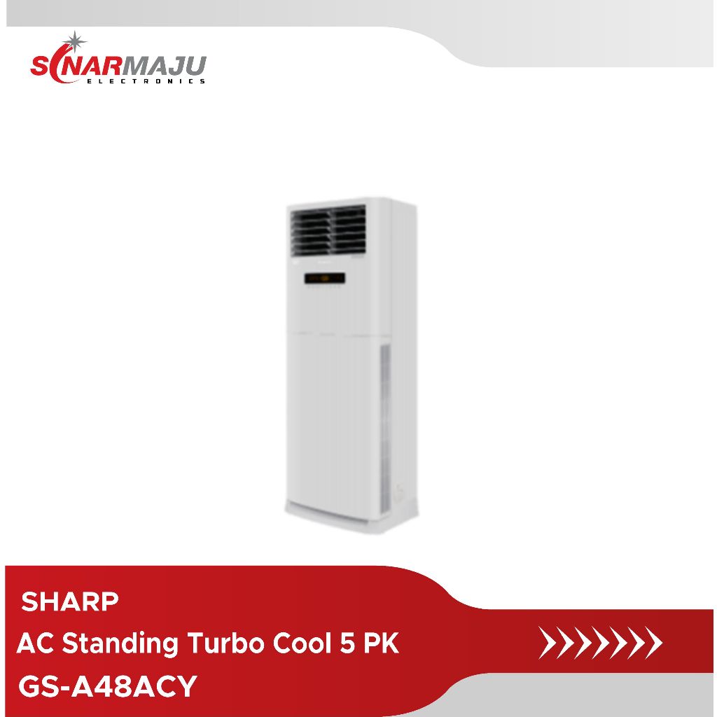 AC Floor Standing 5 PK SHARP Turbo Cool Series GS-A48ACY / GS A48ACY