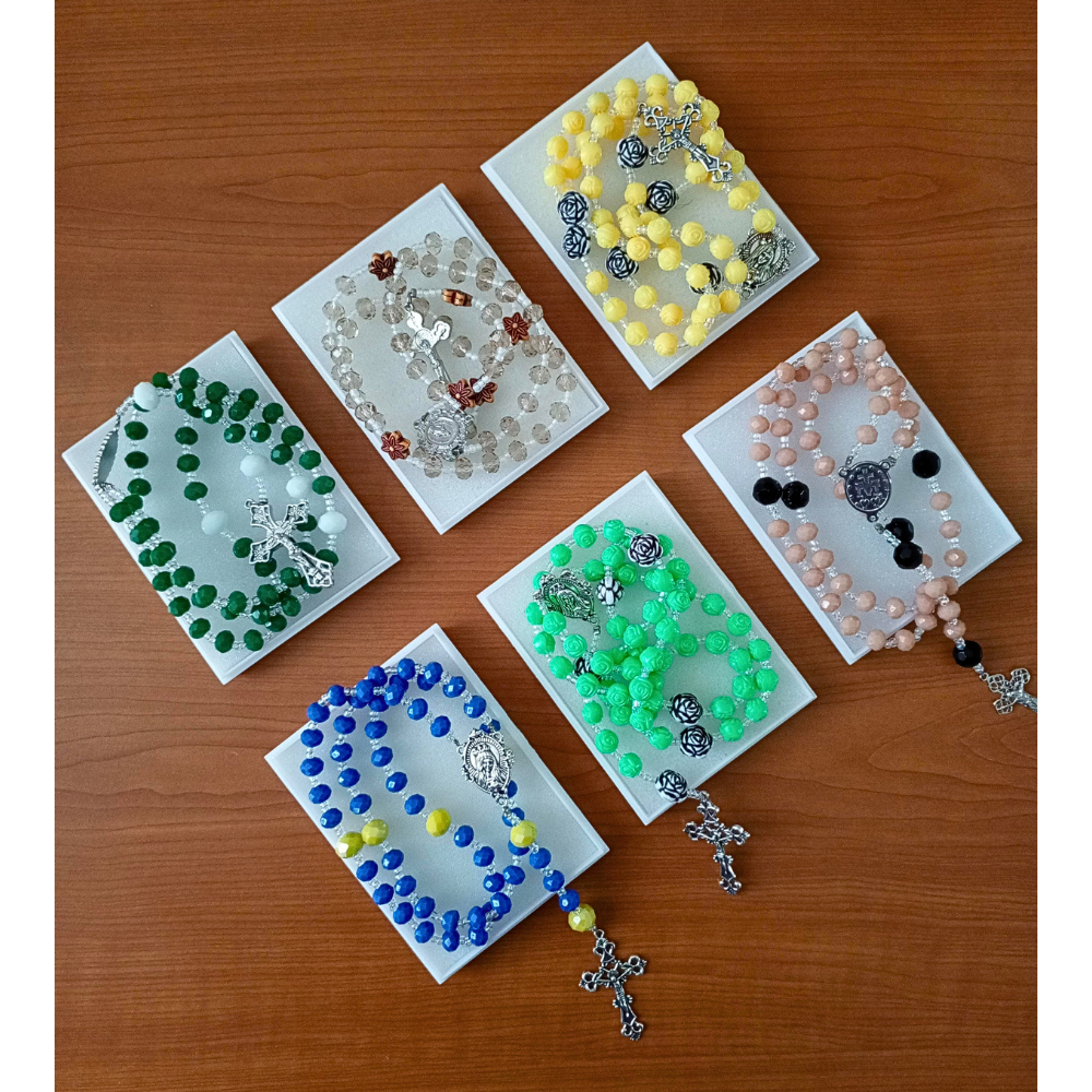 SALE  Rosario Manik Ceko | Rosario Kalung Liontin Salib