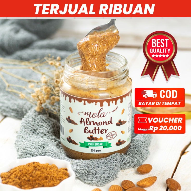 

Mola Selai Almond / Mola Almond Butter 100% Natural
