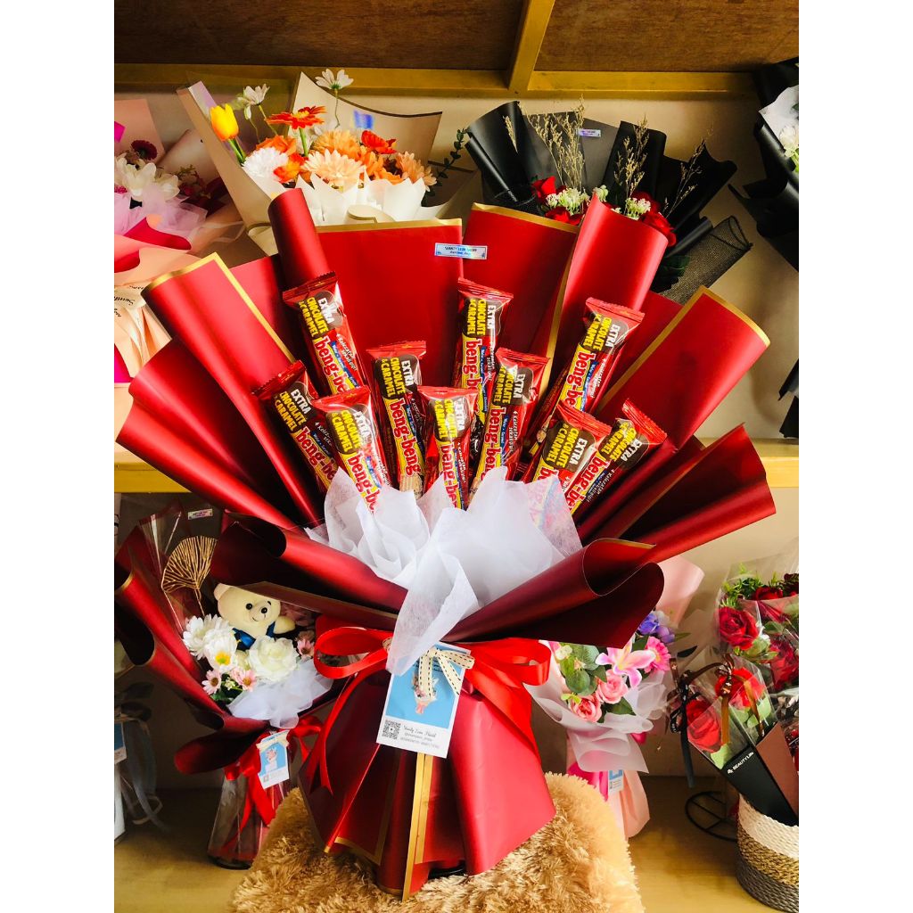 

Buket snack / Buket graduation / Buket cokat / Buket snack murah