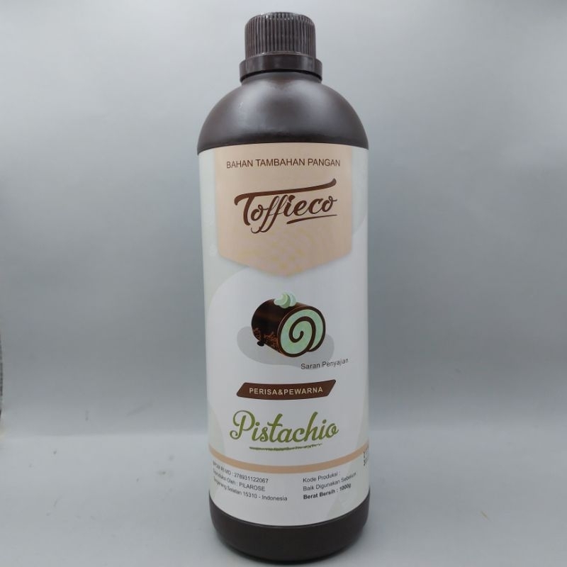 

Toffieco Pistachio Flavour 1kg - Perisa Essence Tofieco