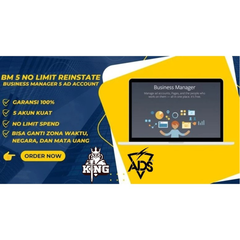 BM 5 NOLIMIT 5 Akun Iklan No Limit Unlimited