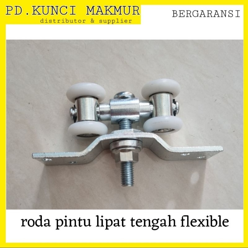 roda pintu lipat tengah roda pintu lipat flexible center folding 4nwl 120kg spek seperti dekson