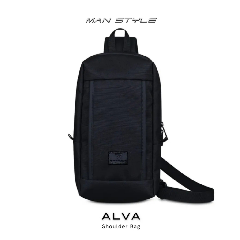 Premium  Tas Selempang Pria Waterproof Tas Bahu Pria Original | ALVA Shoulder Bag l