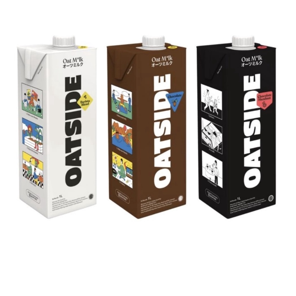 

RFU155 1111 OATSIDE Susu Oat Gandum 1Liter PROMO HALAL