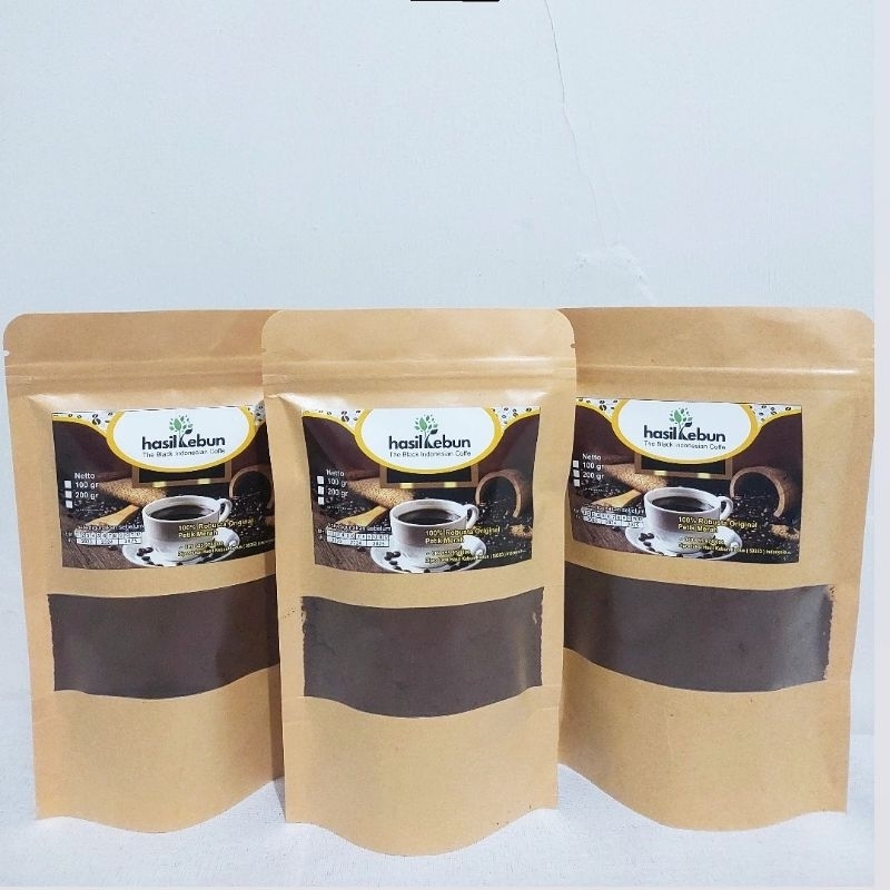 

Kopi Bubuk Robusta Original Hasil Kebun