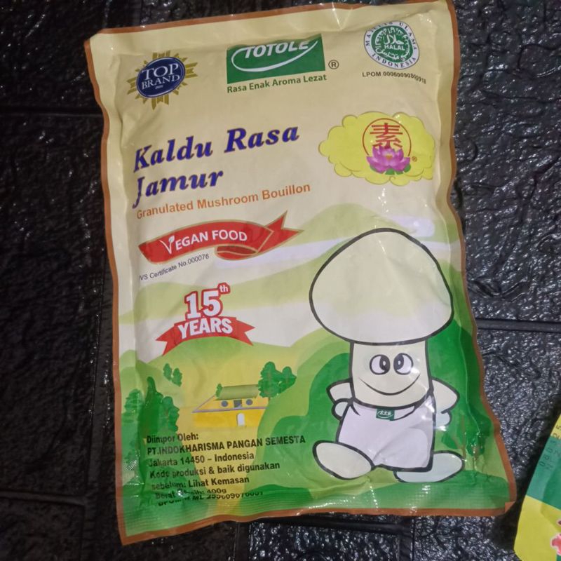 

Totole 400grm Kaldu jamur totole