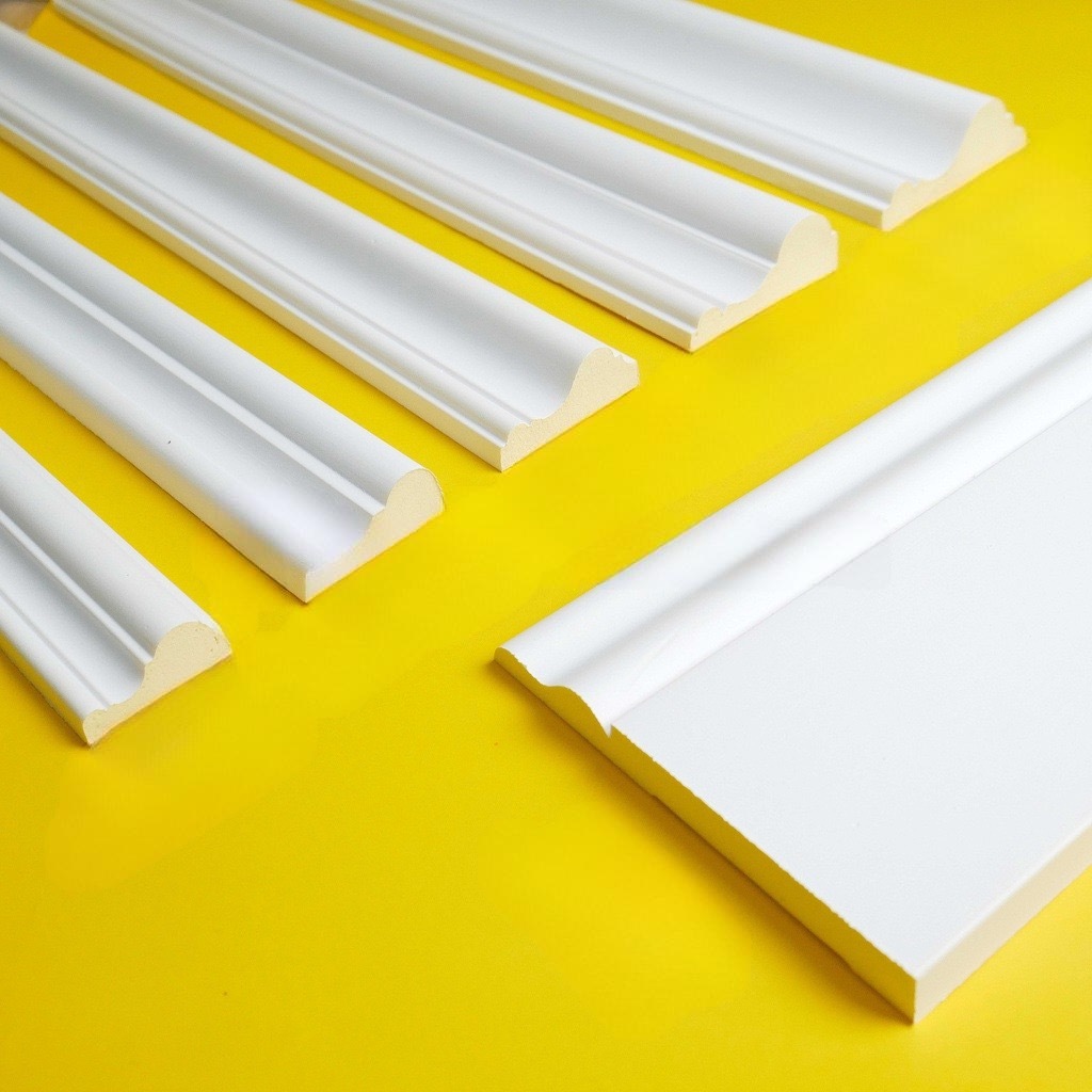 Lis Profil Wall Moulding /Molding Bahan PVC Anti Rayap Anti Air Minimalis Hiasan Dekorasi Dinding