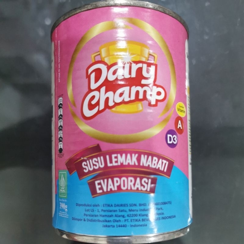 

DairyChamp Evaporasi 390gr