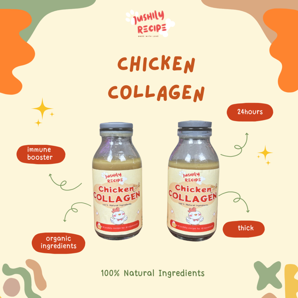

Jushily- Chicken Collagen Anjing Kucing / Chicken Broth/kaldu ayam