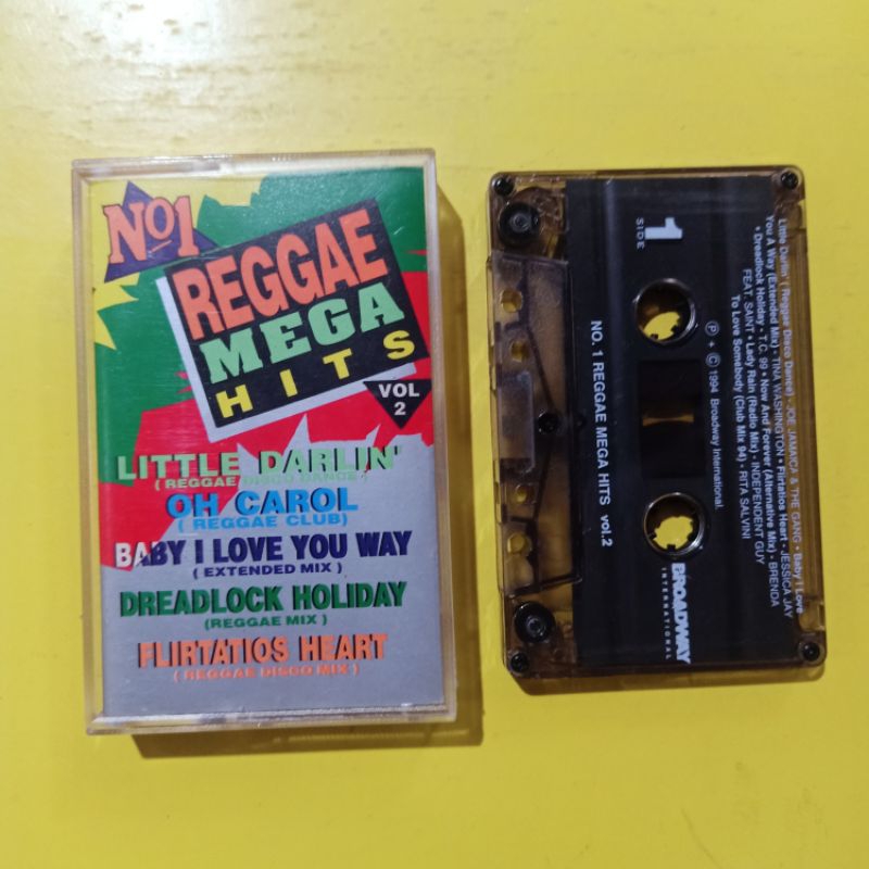 Kaset REGGAE MEGA HITS No 1