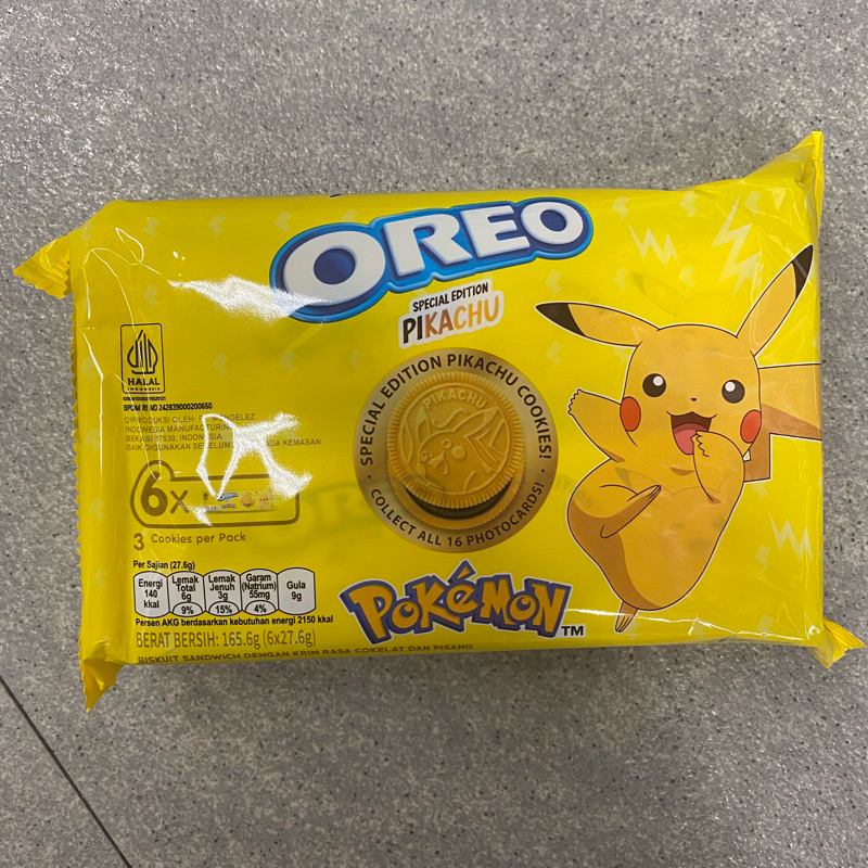 

Oreo Special Edition Pikachu / Oreo Sandwich Cookies Pokemon