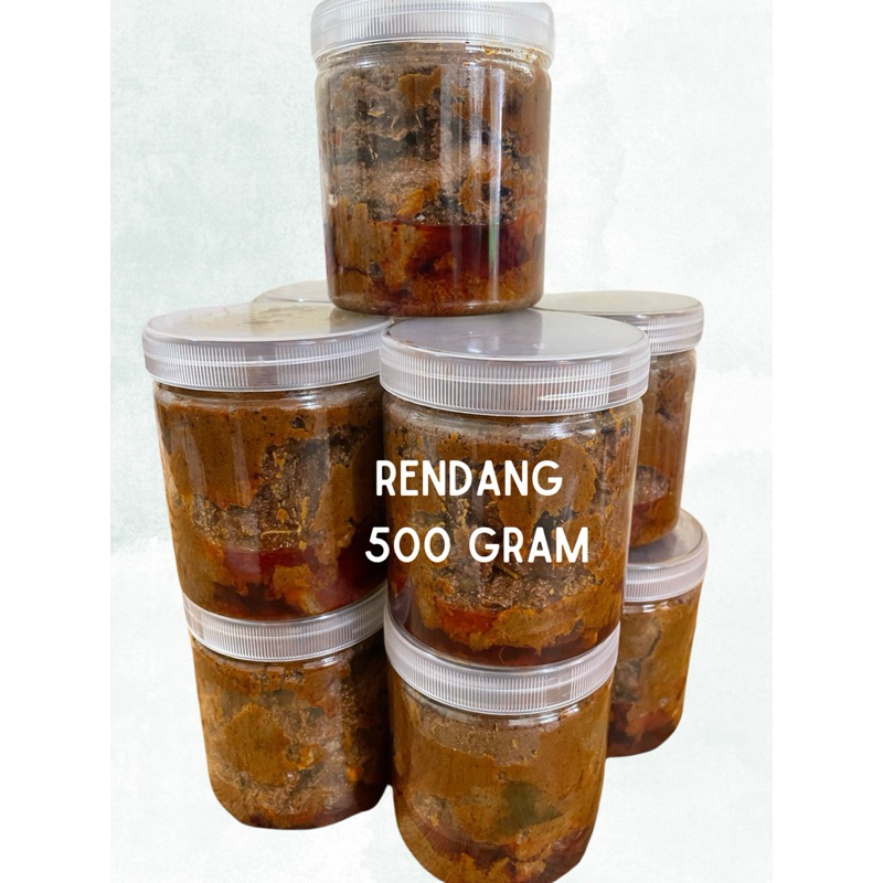 

Rendang, Dendeng, Sambel Cumi Pete (Lauk Mateng Siap Saji)