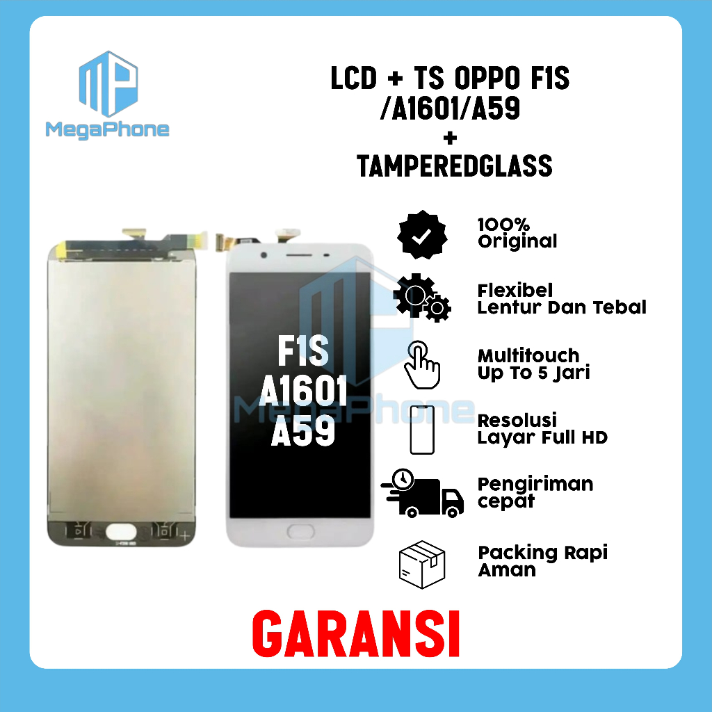 LCD + TG OPPO F1S/  A1601/ A59 ORI FULLSET GARANSI