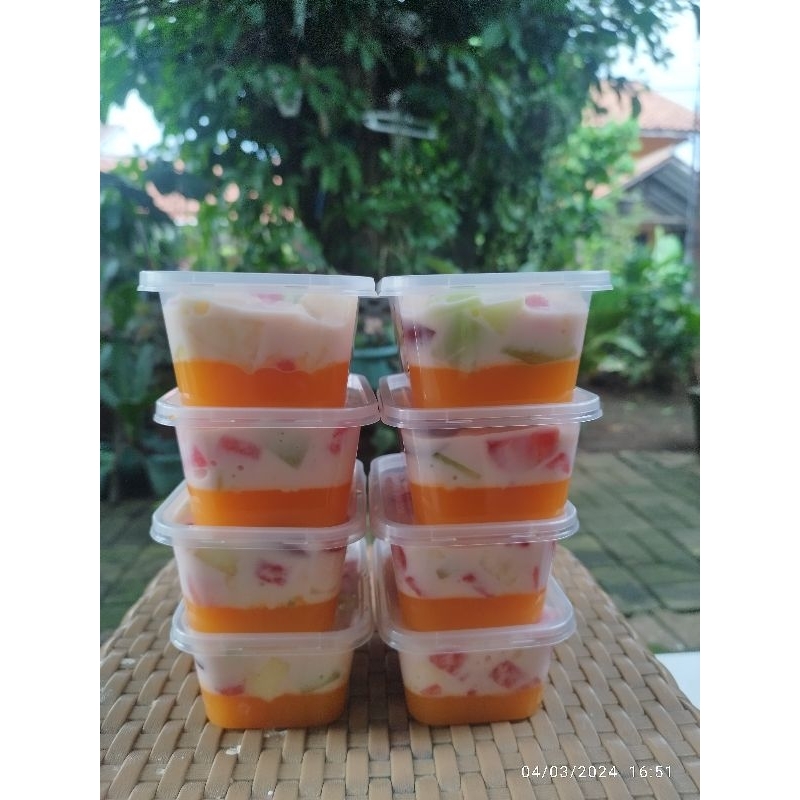

puding salad buah