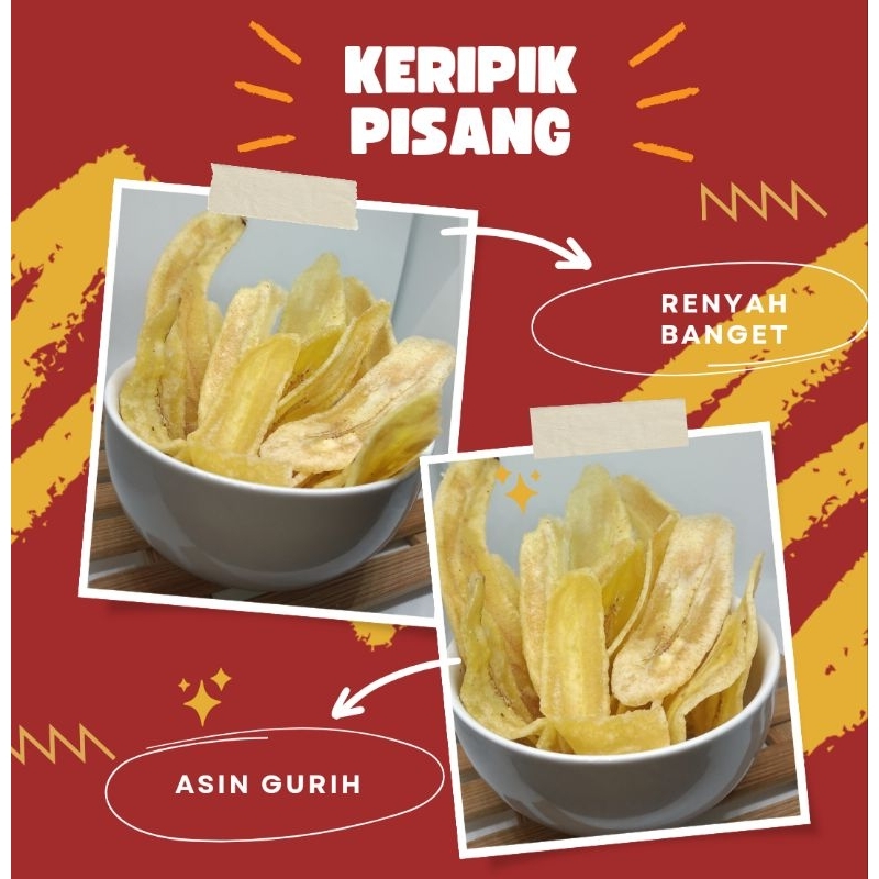 

BELEDAGID Keripik pisang 500gr