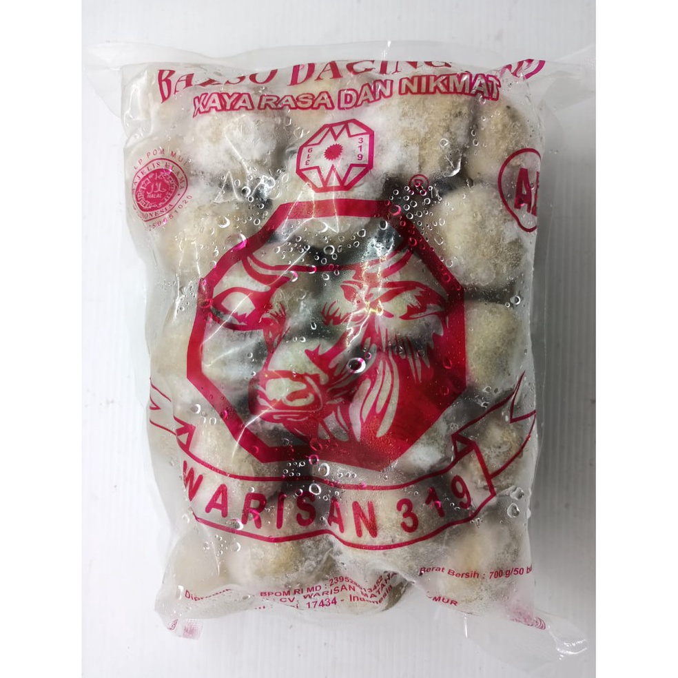 

TMI969 XC26619 BAKSO SAPI WARISAN 319 AB ISI 5 PCS